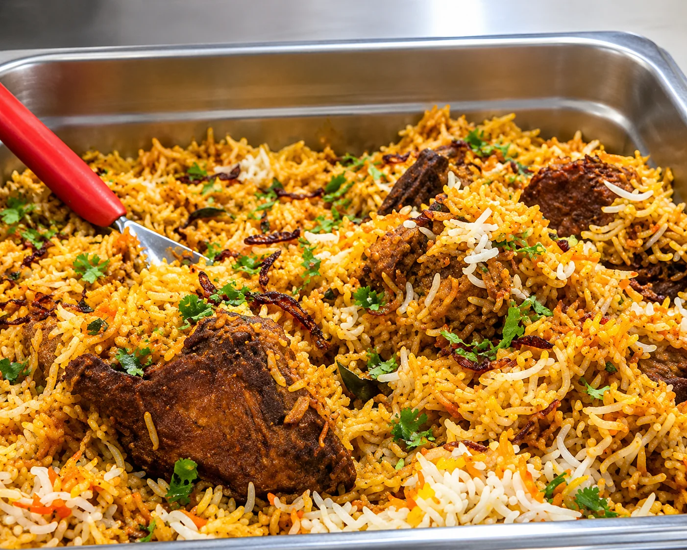 Mutton biryani, Sri Lankan style, from SLS Eazy Carry in Mississauga
